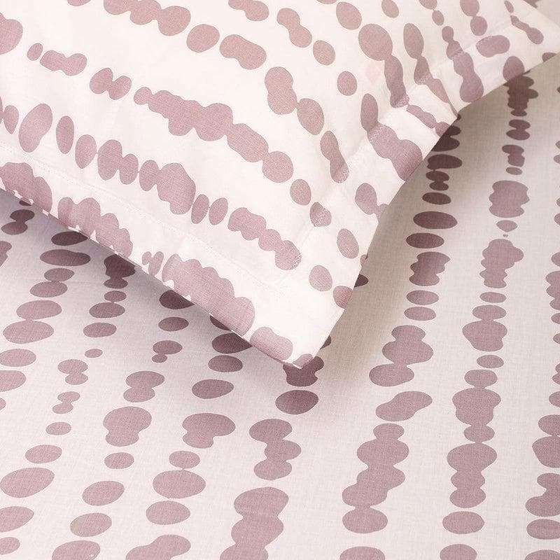 Buy White Abstract Speckled Bedsheet Bedsheets from Vaaree