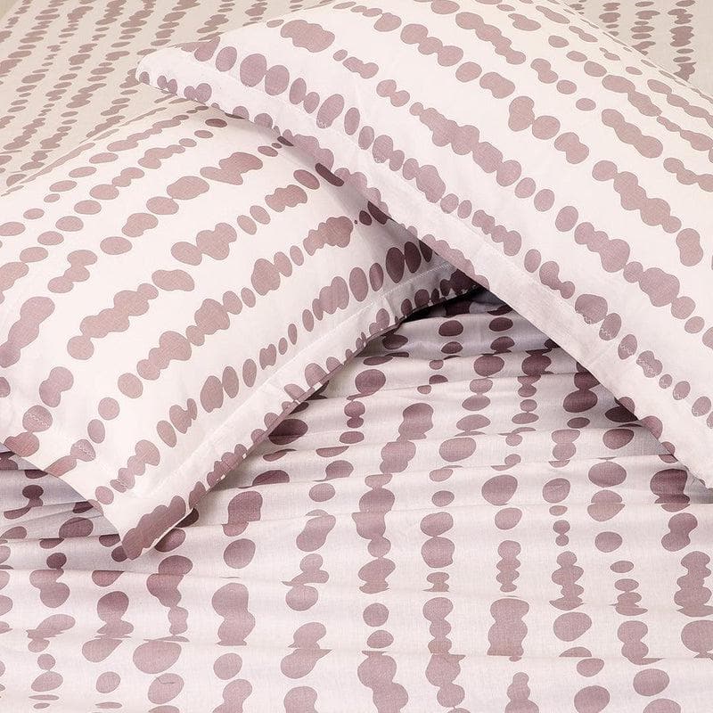 Buy Bedsheets - White Abstract Speckled Bedsheet at Vaaree online