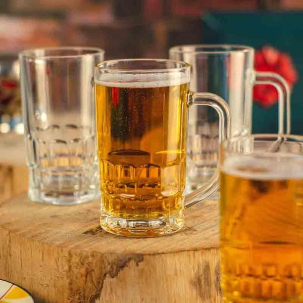 Beer Mug & Glass - Berto Beer Mug (350 ml ) - Set of Six