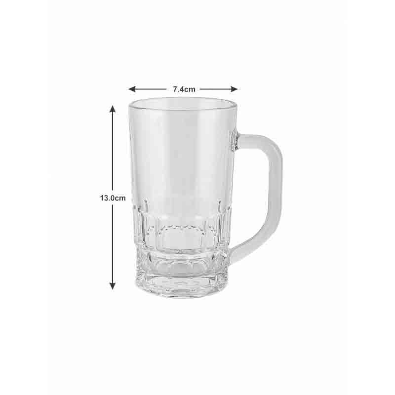 Buy Berto Beer Mug (350 ml ) - Set of Six Beer Mugs from Vaaree