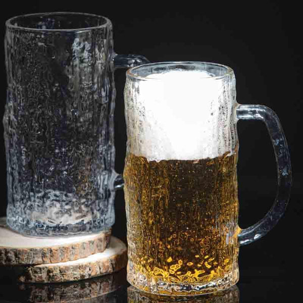 Beer Mug & Glass - Mega Miyo Beer Mug (490 ml) - Set of Two