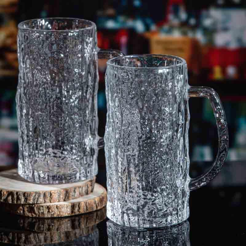 Beer Mug & Glass - Mega Miyo Beer Mug (490 ml) - Set of Two