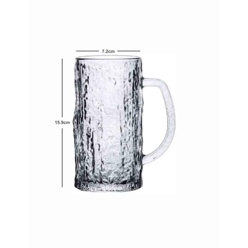 Beer Mug & Glass - Mega Miyo Beer Mug (490 ml) - Set of Two