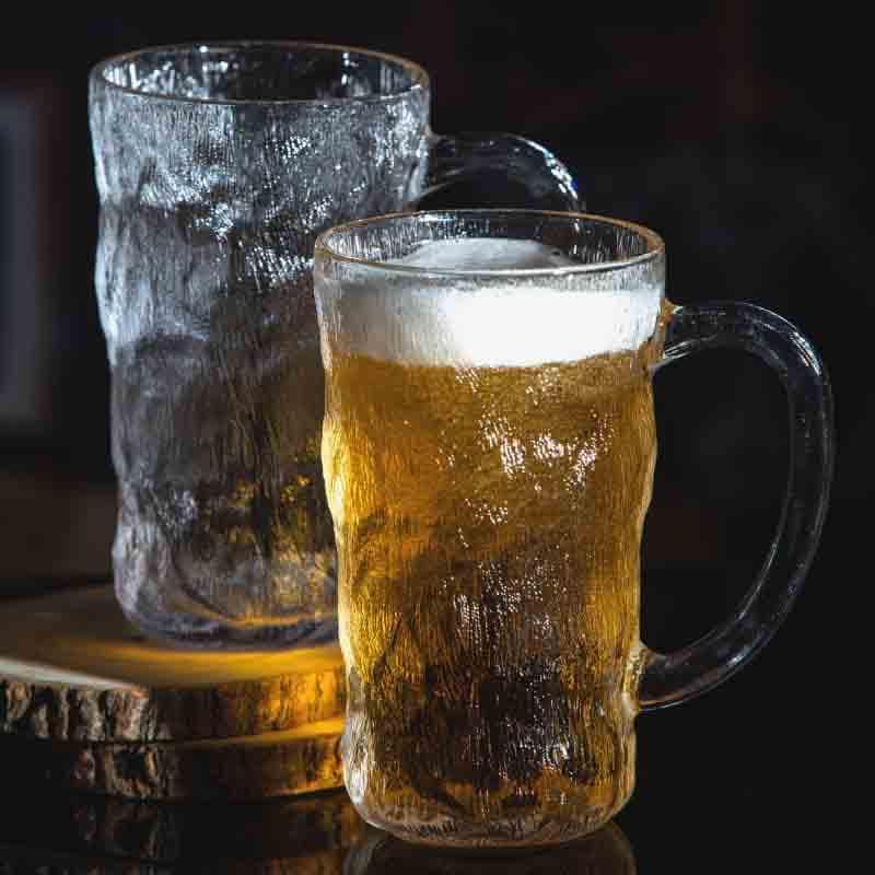 Buy Moga Miyo Beer Mug (380 ml) - Set of Two Beer Mugs from Vaaree