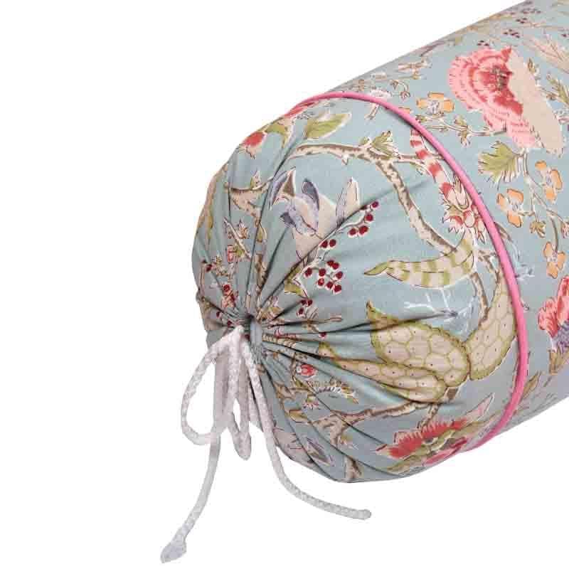 Buy Buttercups Bolster Cover - Set Of Two Bolster Covers from Vaaree