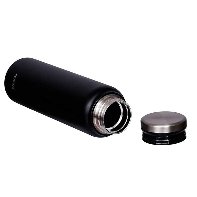 Bottle - Benzo Thermosteel Bottle - Black