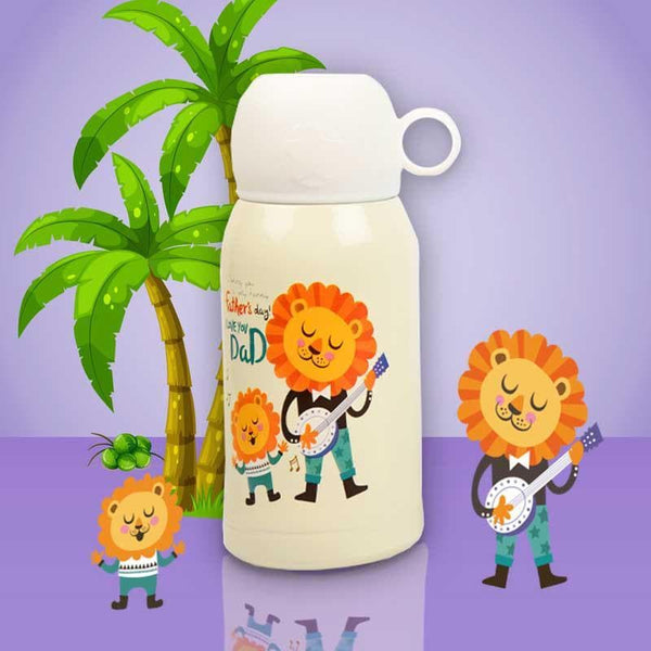 Bottle - Coco Lion Thermosteel Bottle With Bag