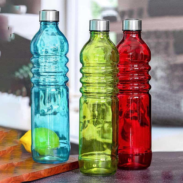 Buy Neer Glass Bottle - Set of Three Jug from Vaaree