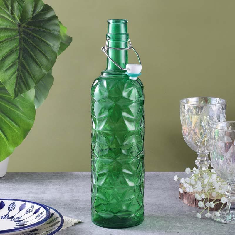 Bottle - Stella Textured Fliptop Bottle - Green