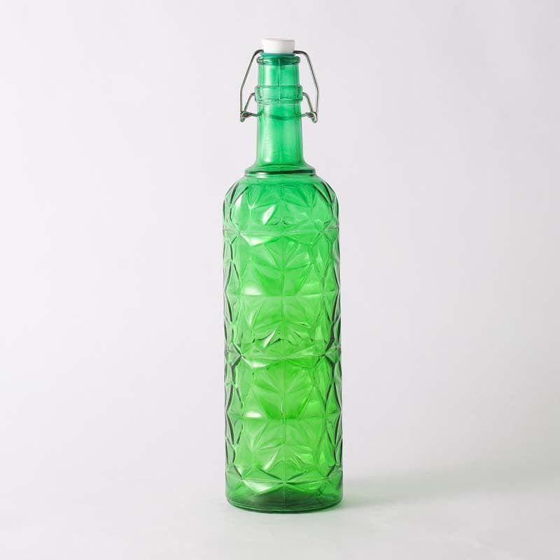 Bottle - Stella Textured Fliptop Bottle - Green