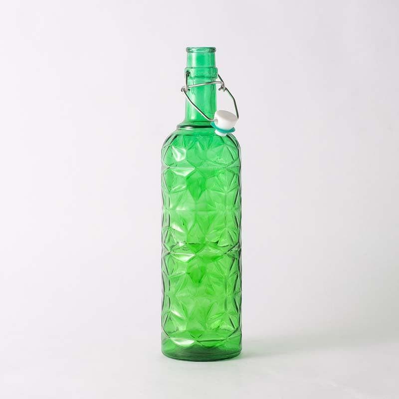 Bottle - Stella Textured Fliptop Bottle - Green