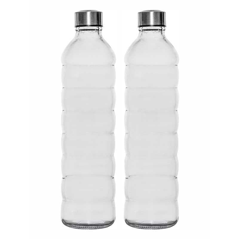 Buy Verina Glass Bottle - Set of Two Jug from Vaaree