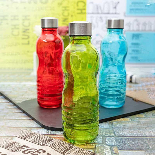 Buy Bottle - Whizz Glass Bottle - Set of Three at Vaaree online