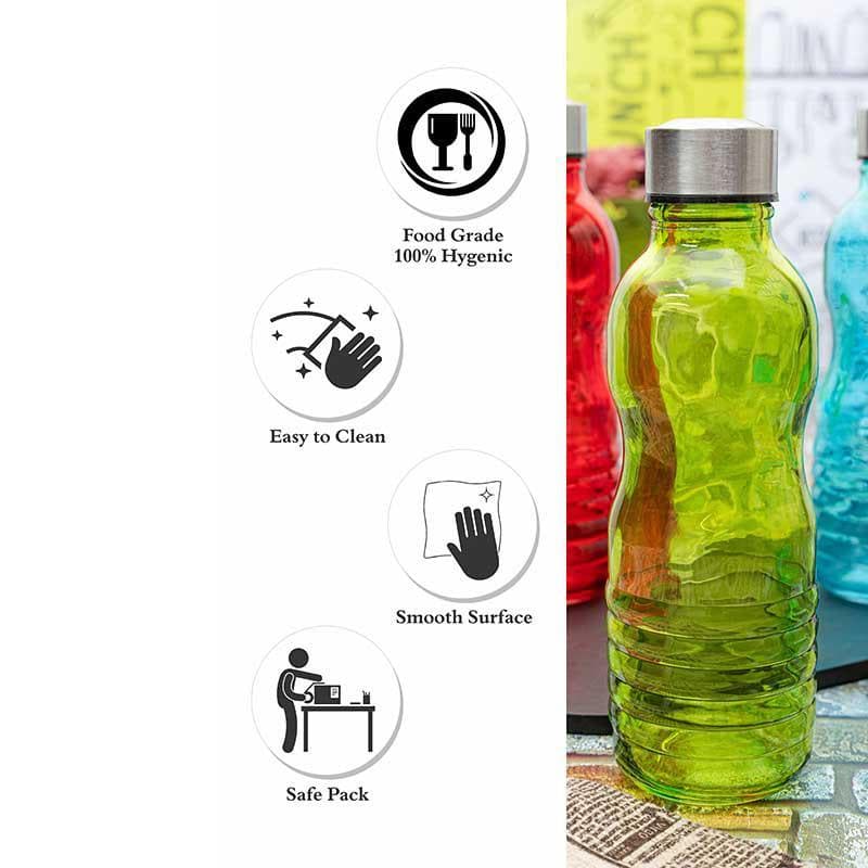 Buy Whizz Glass Bottle - Set of Three Jug from Vaaree