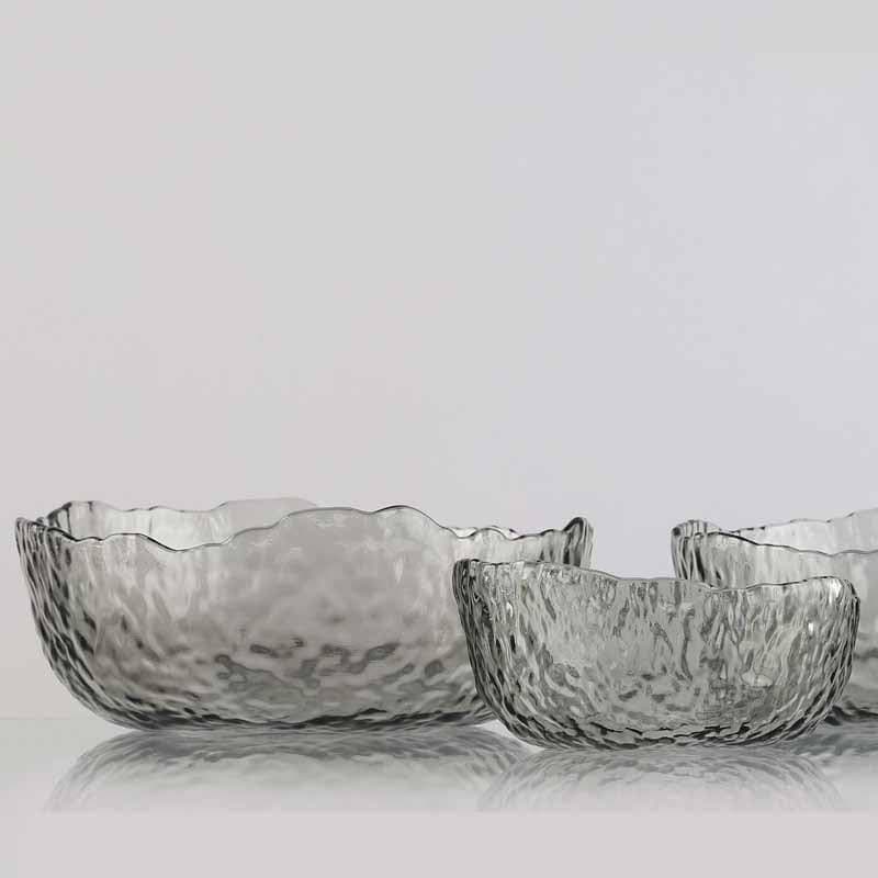 Bowl - Galaxy Asymmetrical Serving Bowl - Grey