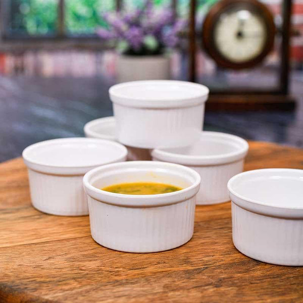 Buy Bowl - Gold Lining Melamine bowl- Set of Six at Vaaree online