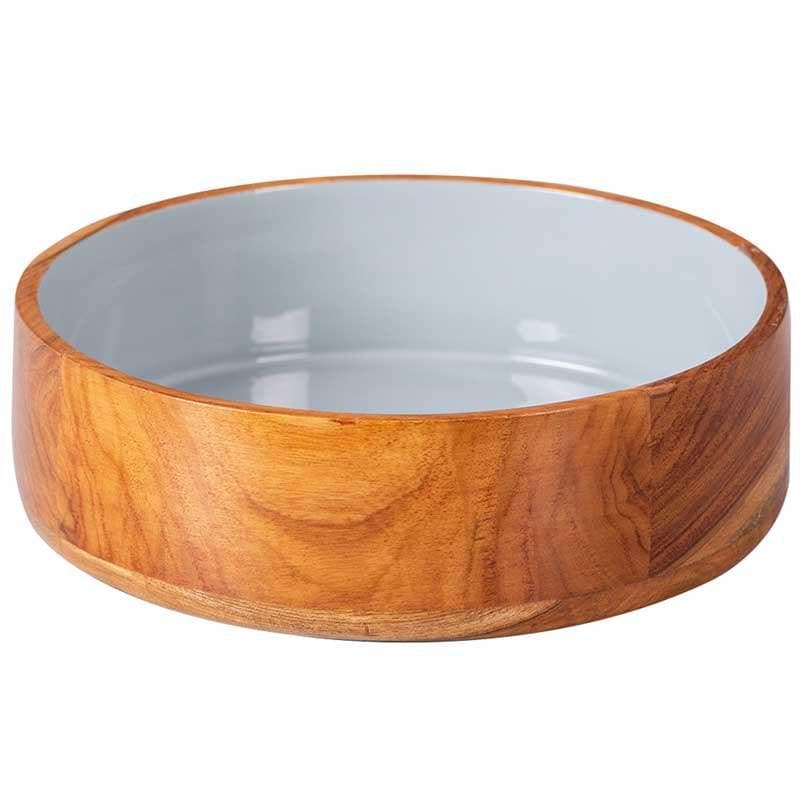 Buy Rum Flat Serving Bowl - Grey Bowl from Vaaree