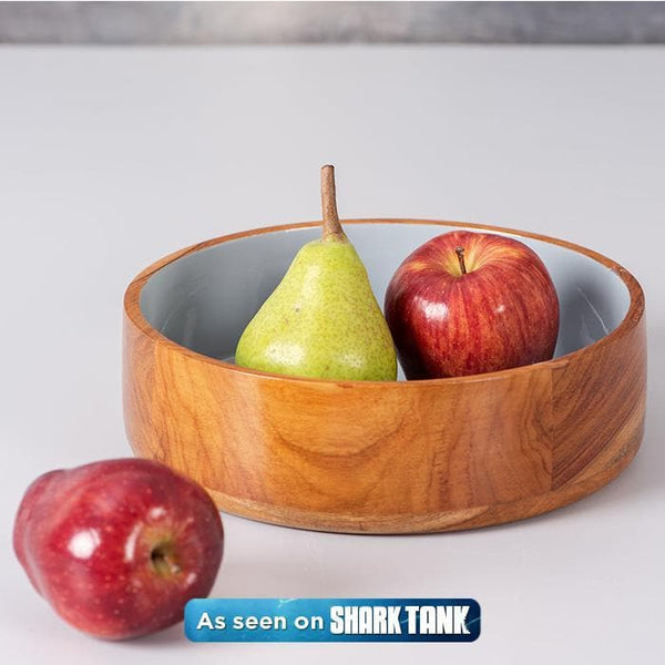Buy Bowl - Rum Flat Serving Bowl - Set Of Two at Vaaree online