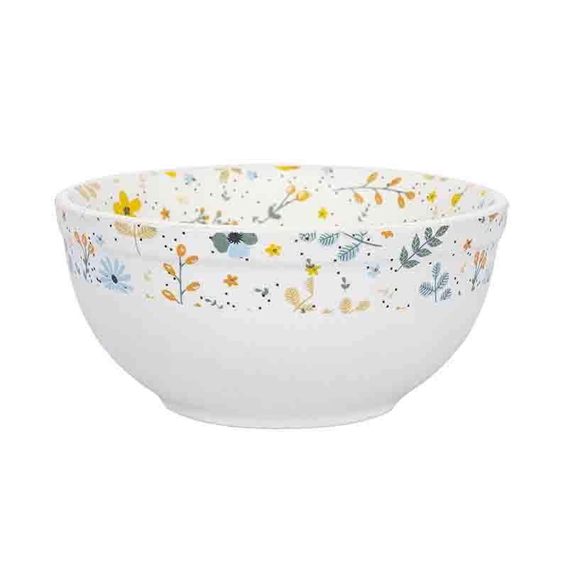 Buy Bowl - Sunflower Ceramic Dining Bowl - Set Of Two at Vaaree online