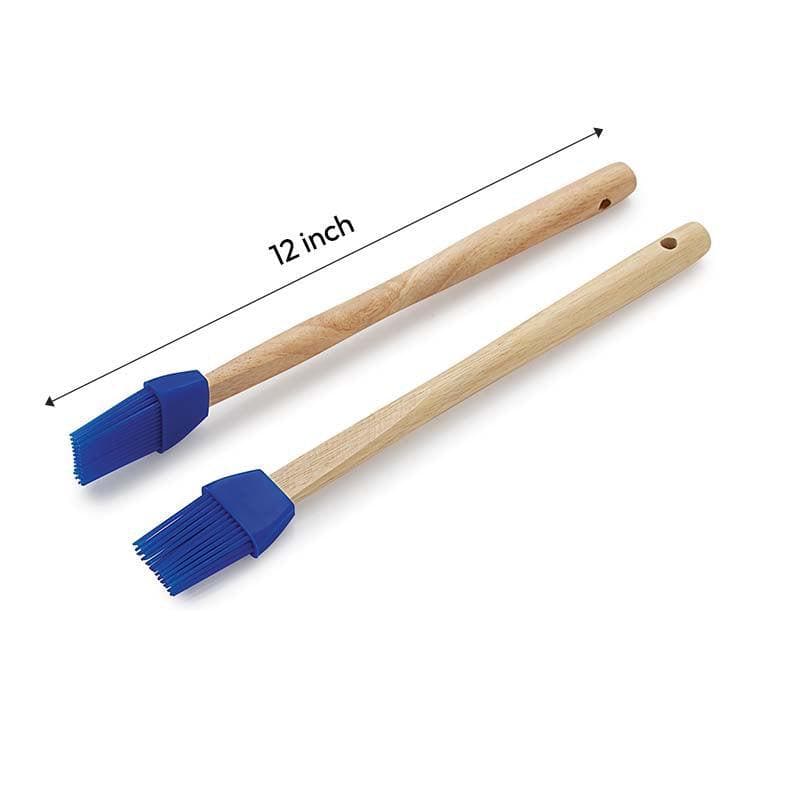 Brush - Silicone Pastry Brush (Wooden Handles)