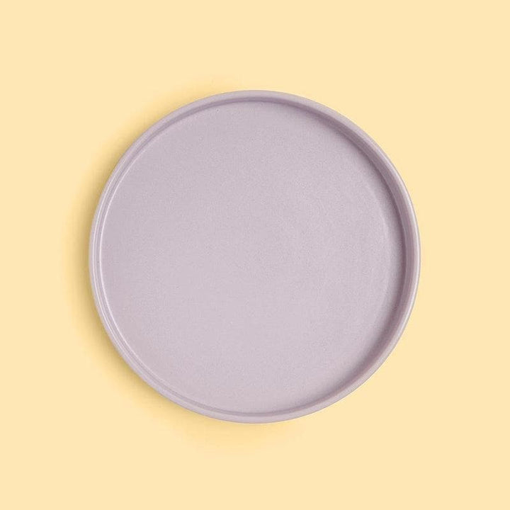 Buy Basic Rim Plate Jammu Lavender at Vaaree online | Beautiful Dinner Plate to choose from