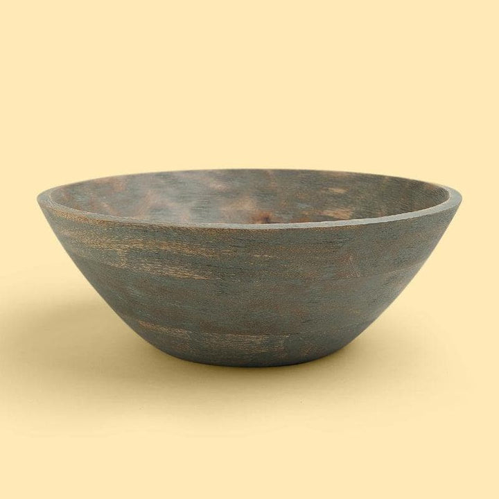 Buy Basic Wooden Bowl Manali Grey at Vaaree online | Beautiful Serving Bowl to choose from