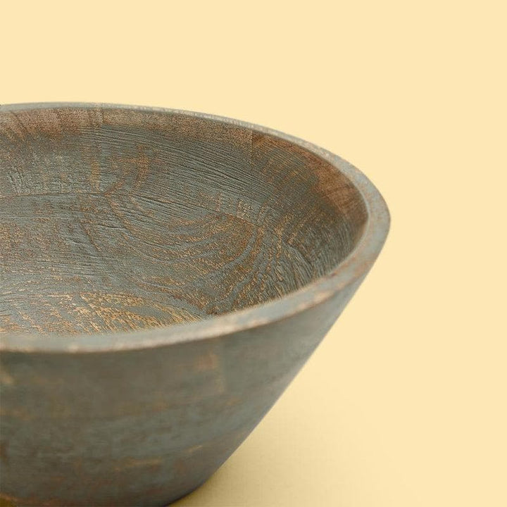 Buy Basic Wooden Bowl Manali Grey at Vaaree online | Beautiful Serving Bowl to choose from