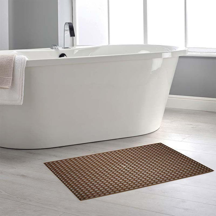 Buy Beige Anti Slip Shower Mat at Vaaree online | Beautiful Bath Mats to choose from