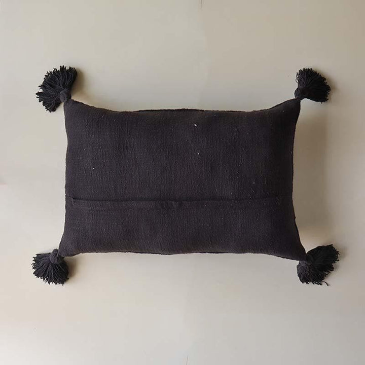 Buy Black Boho-Dream Cushion Cover at Vaaree online | Beautiful Cushion Covers to choose from