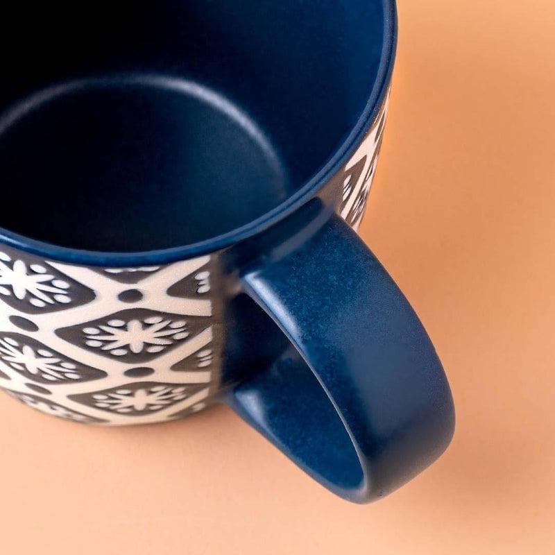 Buy Blue Daisy Mug - Set of Two at Vaaree online | Beautiful Mug to choose from