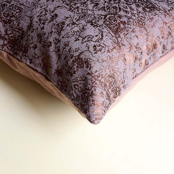 Buy Bronze Vintage Printed Cushion Cover at Vaaree online | Beautiful Cushion Covers to choose from