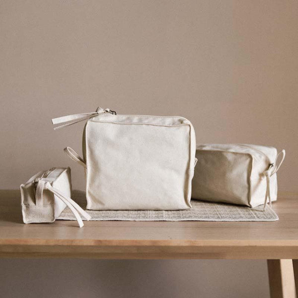 Buy Canvas Accessory Pouches - Set Of Three at Vaaree online | Beautiful Storage Pouch to choose from