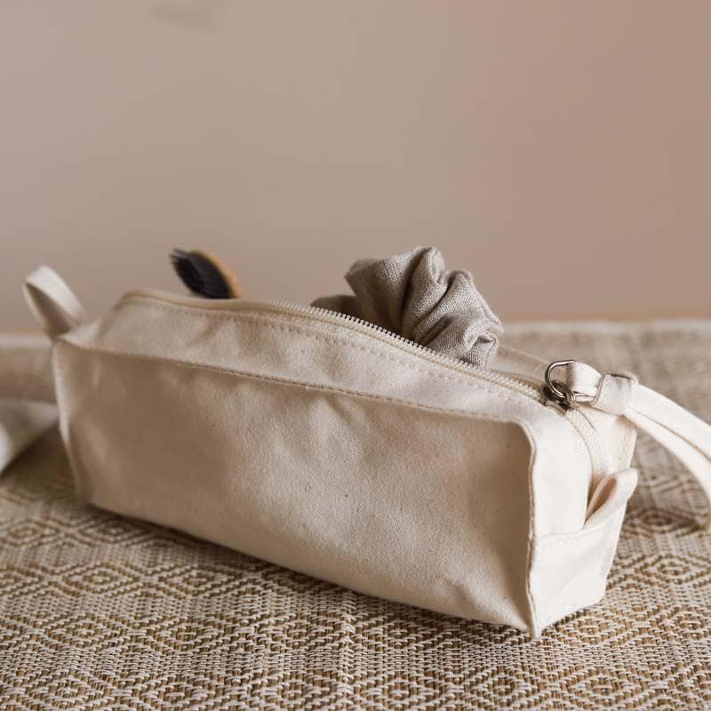 Buy Canvas Accessory Pouches - Set Of Three at Vaaree online | Beautiful Storage Pouch to choose from