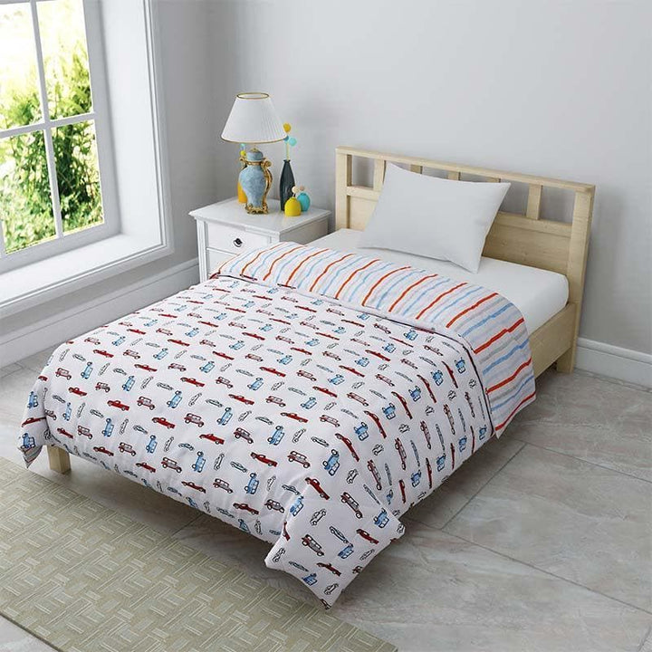 Buy Car-O-Car Reversible Kids Comforter at Vaaree online | Beautiful Comforters & AC Quilts to choose from