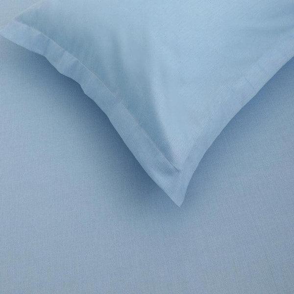 Buy Classic Solid Bedsheet (Light Blue) at Vaaree online | Beautiful Bedsheets to choose from