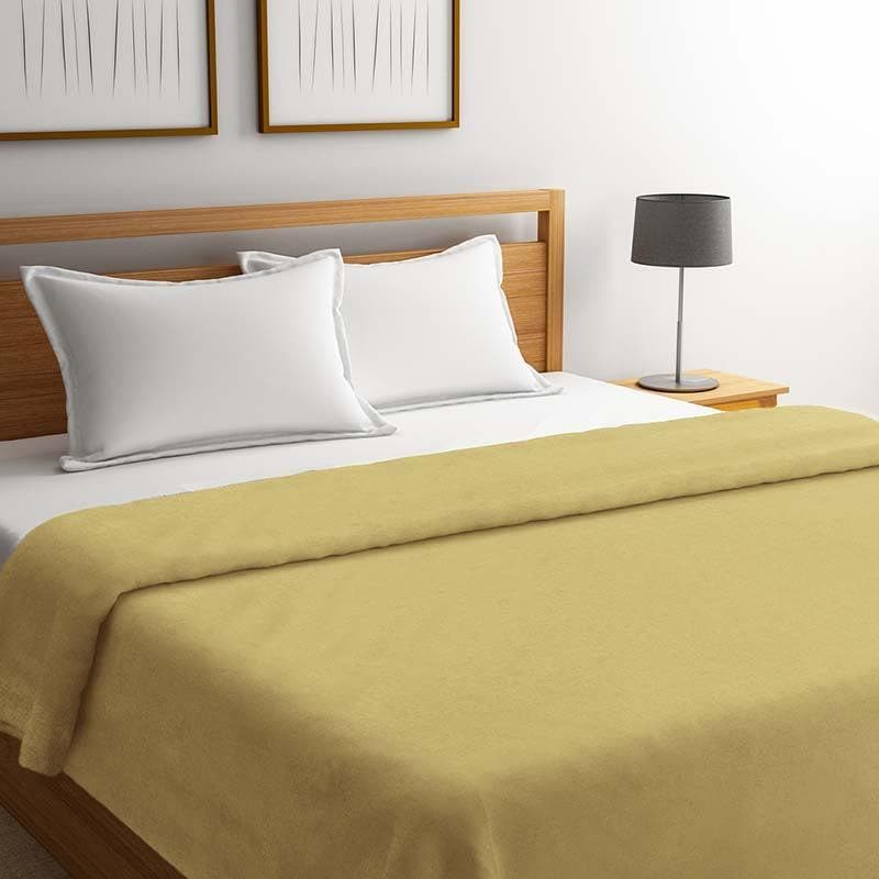 Buy Classic Solid Duvet Cover (Tan) at Vaaree online | Beautiful Duvet Covers to choose from