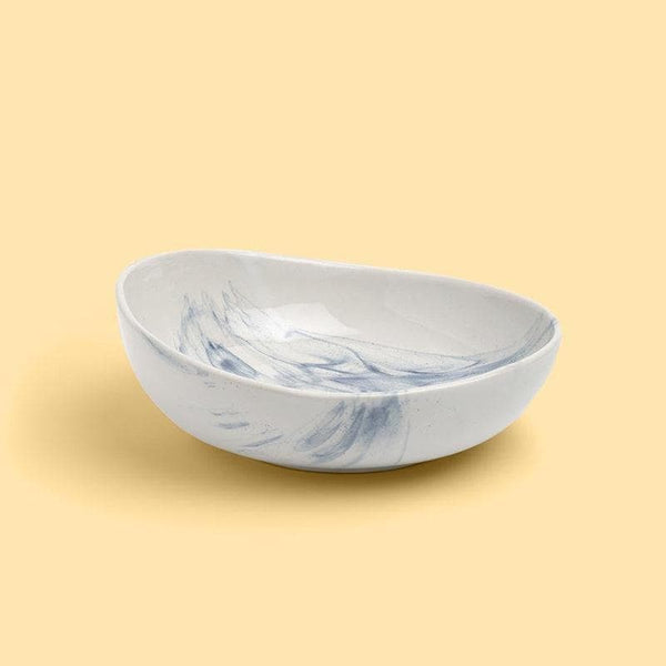 Buy Confluence Serving Bowl (Indigo) at Vaaree online | Beautiful Serving Bowl to choose from