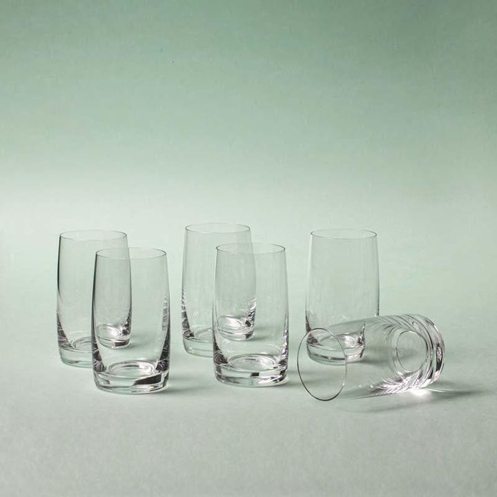 Buy Curvy Highball Glass - Set of Six at Vaaree online | Beautiful Glass to choose from