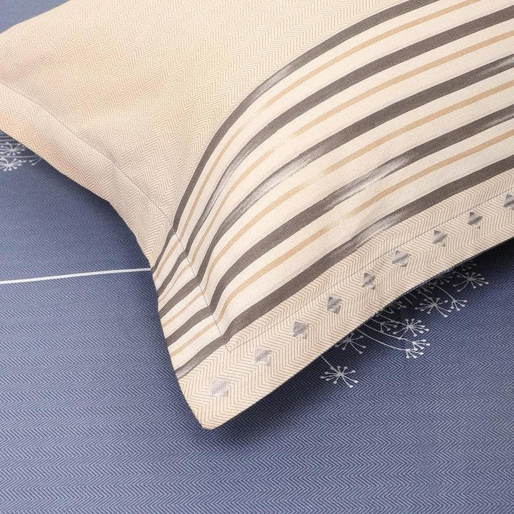Buy Dandelion Grey-Blue Bedsheet at Vaaree online | Beautiful Bedsheets to choose from
