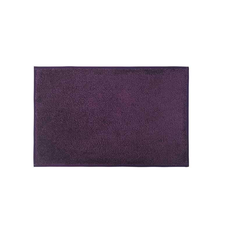 Buy Dark Purple Microfiber Bathmat at Vaaree online | Beautiful Bath Mats to choose from