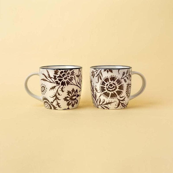 Buy Daylily Mug - Set Of Two at Vaaree online | Beautiful Mug to choose from