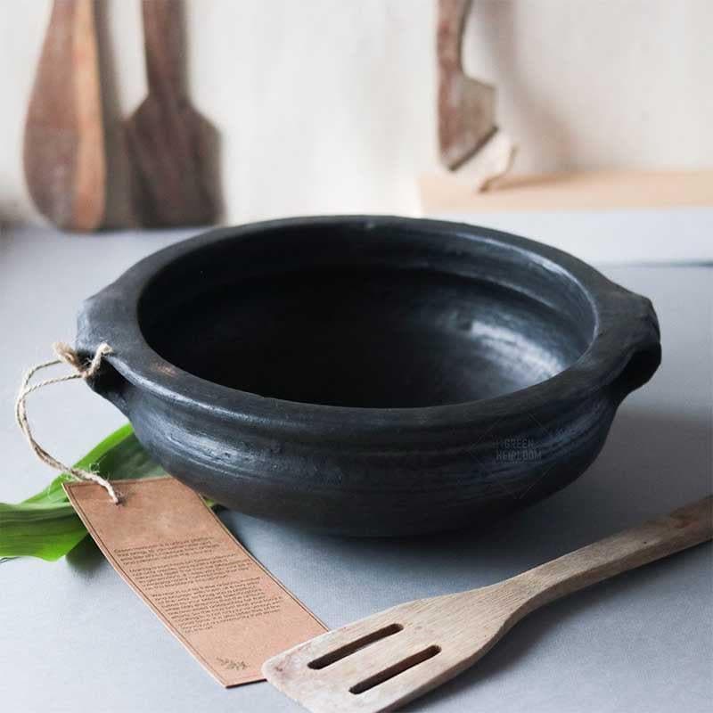 Buy Epiphany Blackened Urali Pot at Vaaree online | Beautiful Pot to choose from