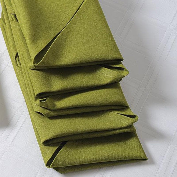 Buy Fern Green Cotton Dinner Napkins - Set Of Six at Vaaree online | Beautiful Table Napkin to choose from