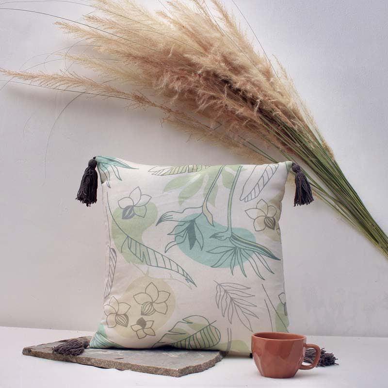 Buy Fern O'Fun Cushion Cover at Vaaree online | Beautiful Cushion Covers to choose from