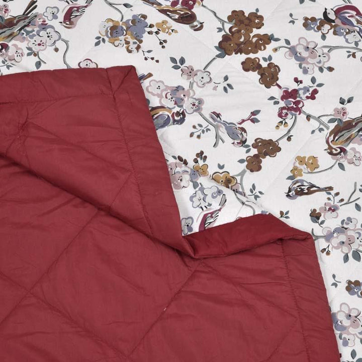 Buy Flock Fables Comforter - Red at Vaaree online | Beautiful Comforters & AC Quilts to choose from