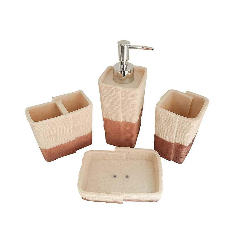 Buy Folded Polyresin Bathroom Set at Vaaree online | Beautiful Accessories & Sets to choose from