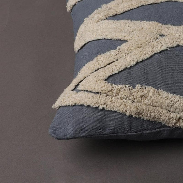 Buy Grey Diamond Cushion Cover at Vaaree online | Beautiful Cushion Covers to choose from