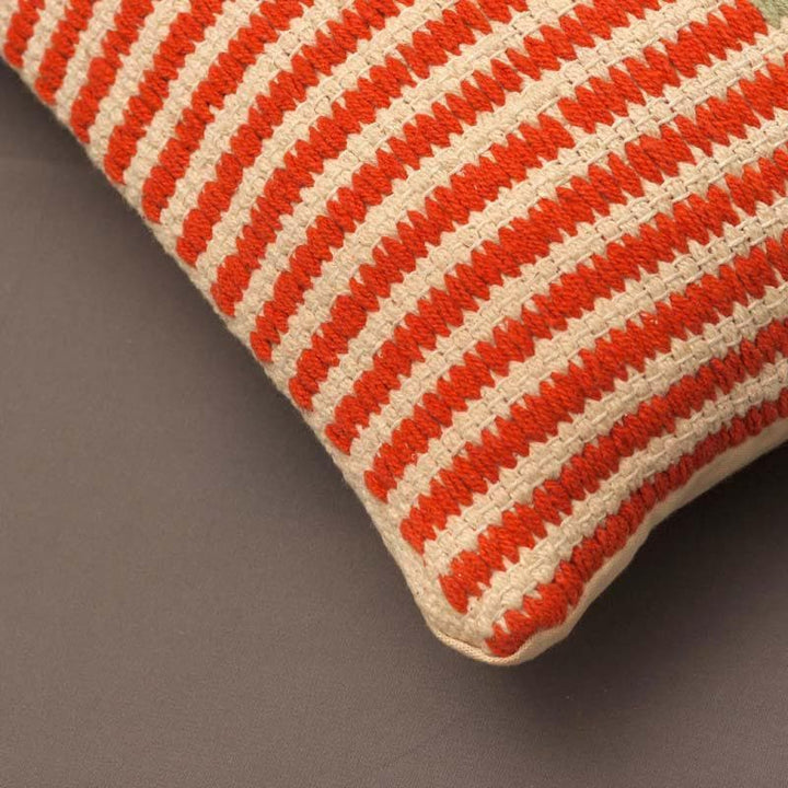 Buy Handwoven More or Less Cushion Cover at Vaaree online | Beautiful Cushion Covers to choose from