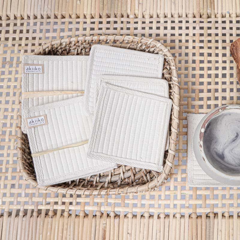 Buy Kawaii Striped Coasters - Set Of Twelve at Vaaree online | Beautiful Coaster to choose from