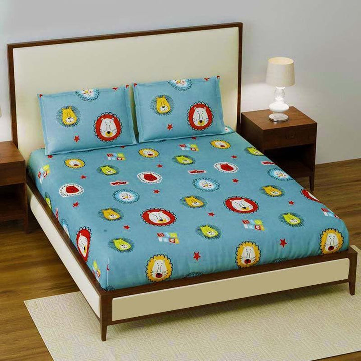 Buy King Of The Jungle Kids Bedsheet at Vaaree online | Beautiful Bedsheets to choose from